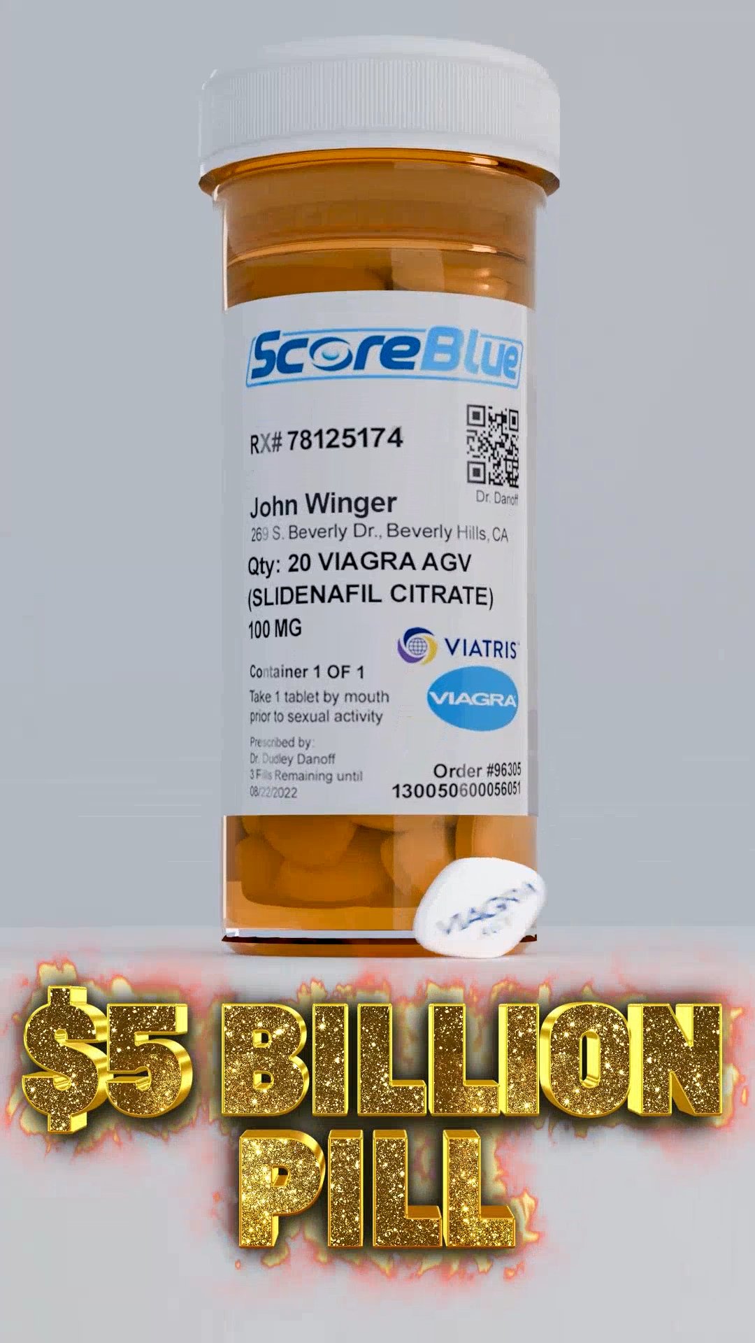 Viagra AGV - 5 Billion Pill